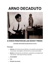 Obálka A cinco minutos de las ocho y media