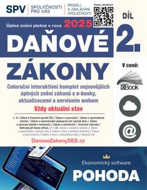 Obálka Daňové zákony 2025 XXL ProFi (Díl 2., právní stav 1. 1. 2025)