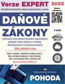 Obálka Daňové zákony 2025 Expert