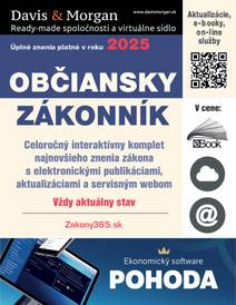 Obálka Občiansky zákonník 2025