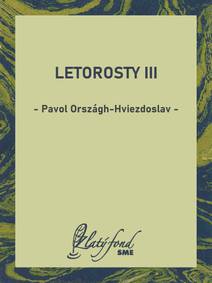 Obálka Letorosty III