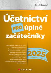 Obálka Účetnictví pro úplné začátečníky 2025