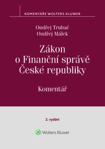 Obálka Zákon o Finanční správě č. 456/2011 Sb. Komentář. 2. vydání