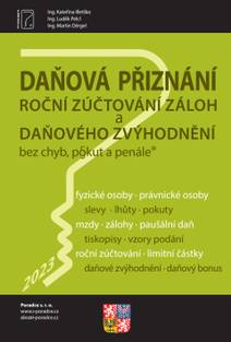 Obálka Daňová přiznání FO a PO za rok 2023