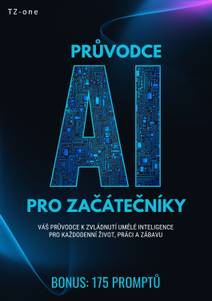 Obálka Průvodce AI pro začátečníky + BONUS: 175 promptů