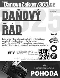 Obálka Daňový řád 2025