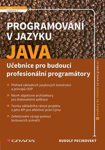 Obálka Programování v jazyku Java