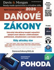 Obálka Daňové zákony 2026 SR XXL ProFi