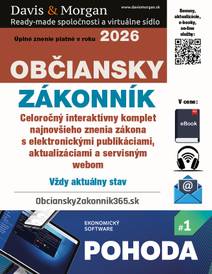 Obálka Občiansky zákonník 2026