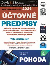 Obálka Účtovné predpisy 2026