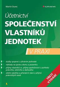 Obálka Účetnictví společenství vlastníků jednotek - 3. vydání