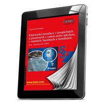 Obálka Elektrické instalace v koupelnách a prostorech s vanou nebo sprchou, v saunách, bazénech a fontánách (sv. 125)