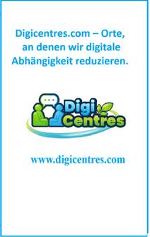Obálka Digicentres.com – Orte, an denen wir digitale Abhängigkeit reduzieren.