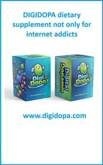 Obálka DIGIDOPA dietary supplement not only for internet addicts