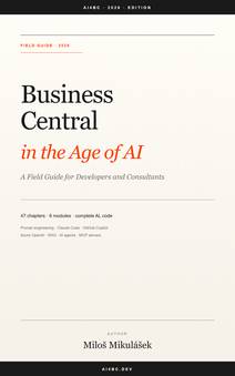 Obálka Business Central in the Age of AI