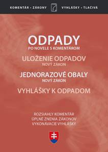 Obálka Odpady (Zákon o odpadoch po novele, s komentárom 2020)