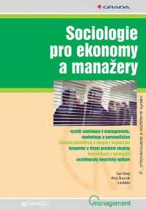 Obálka Sociologie pro ekonomy a manažery