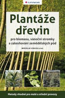 Obálka Plantáže dřevin pro biomasu, vánoční stromky a zalesňování zemědělských půd