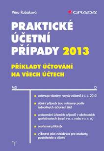 Obálka Praktické účetní případy 2013