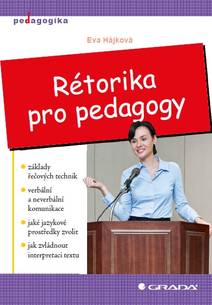 Obálka Rétorika pro pedagogy