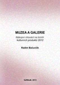 Obálka Muzea a galerie