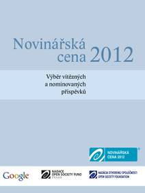 Obálka Novinářská cena 2012