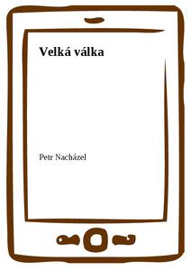 Obálka Velká válka