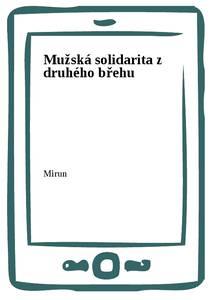 Obálka Mužská solidarita z druhého břehu