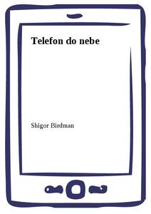 Obálka Telefon do nebe