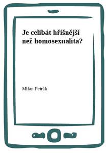 Obálka Je celibát hříšnější než homosexualita?