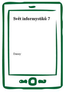 Obálka Svět informystiků 7