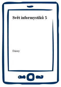 Obálka Svět informystiků 5