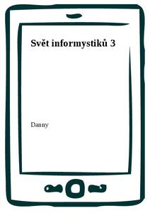 Obálka Svět informystiků 3