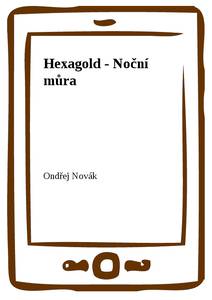 Obálka Hexagold - Noční můra