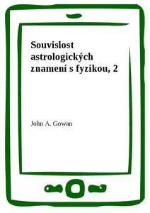 Obálka Souvislost astrologických znamení s fyzikou, 2