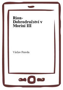 Obálka Rion- Dobrodružství v Morini III