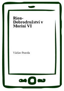 Obálka Rion- Dobrodružství v Morini VI