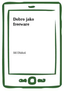 Obálka Dobro jako freeware