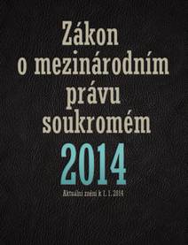Obálka Zákon o mezinárodním právu soukromém 2014