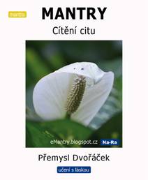 Obálka MANTRY – Cítění citu
