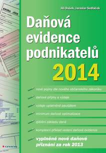 Obálka Daňová evidence podnikatelů 2014