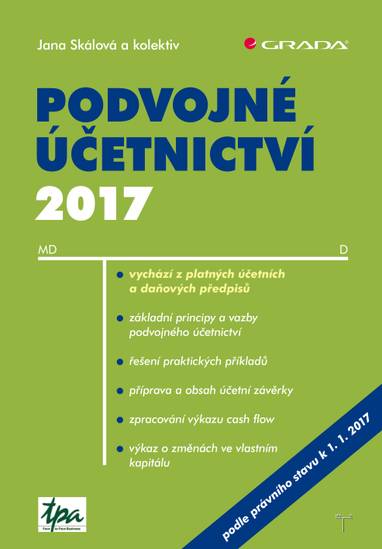 E-kniha Podvojné účetnictví 2017 - kolektiv a, Jana Skálová