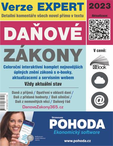 E-kniha Daňové zákony 2023 Expert - kolektiv autorů