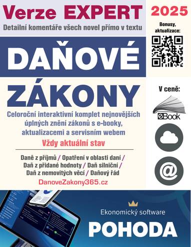 E-kniha Daňové zákony 2025 Expert - kolektiv