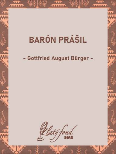 E-kniha Barón Prášil - Gottfried August Bürger