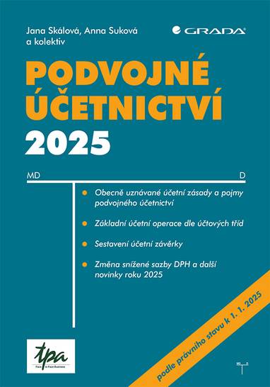 E-kniha Podvojné účetnictví 2025 - Jana Skálová, Anna Suková