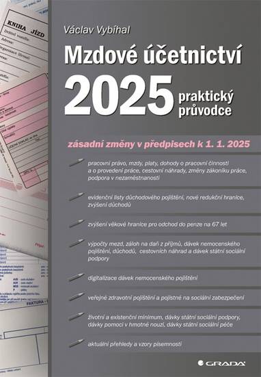 E-kniha Mzdové účetnictví 2025 - Václav Vybíhal