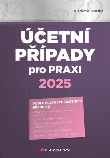 E-kniha Účetní případy pro praxi 2025 - Vladimír Hruška