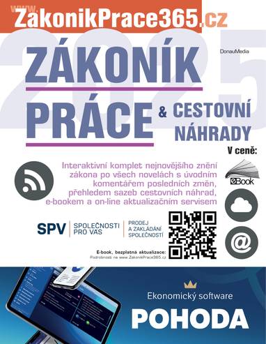 E-kniha Zákoník práce a Cestovní náhrady 2025 - kolektiv