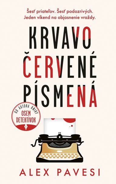 E-kniha Krvavočervené písmená - Alex Pavesi